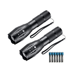 Linterna Táctica LED Recargable USB de Aluminio con Zoom, 1000 Lúmenes, Potente, para Camping, con Función de Banco de Energía, Venta al Por Mayor - Product Image 1