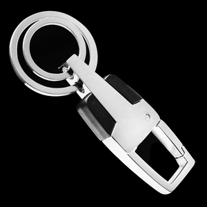 <span class=keywords><strong>Porte</strong></span>-clés en cuir de <span class=keywords><strong>luxe</strong></span> pour hommes styliste avec logo personnalisé <span class=keywords><strong>Porte</strong></span>-clés en fer inoxydable de <span class=keywords><strong>marque</strong></span> pour hommes pour la promotion - Product Image 4