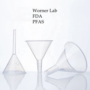 Funil descartável do laboratório com toda a fábrica do tamanho Laboratório diretamente plástico do funil transparente - Product Image 3