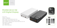 Logo personnalisé PD 22.5W Bloc d'alimentation à charge rapide Usine Vente en gros Type C 20W Promotion Portable Power Bank 20000mAh
