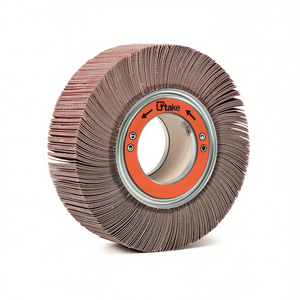 Ttake Abrasive Cloth Flap <b>Wheel</b> 165x30x54 Mm With Hole For Metal <b>Grinding</b> - Product Image 2