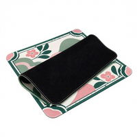 Tapis de jeu Mahjong américain en gros Impression personnalisée Matériau en caoutchouc 3mm d'épaisseur Couverture de table antidérapante