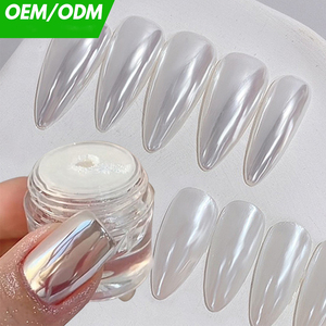 Aurora Nails Powder Fine Glitters Efecto metálico Pigmentos Gel Polaco Chrome Polvos holográficos Moonlight Mirror Nail Powder - Product Image 1