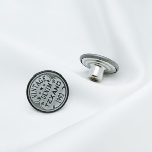<strong>2025</strong> New <strong>Fashion</strong> Metal <strong>Buttons</strong> for <strong>Garments</strong> Plating Technics Nickel-free Sliver Antique Brass Coating <strong>Buttons</strong> Low Price