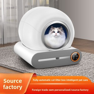 Hot-Selling Fully <strong>Automatic</strong> Large Smart Cat <strong>Litter</strong> Box Electric Toilet Cleaning Deodorizing Enclosed Plastic <strong>Tray</strong> for Cats for - Product Image 3
