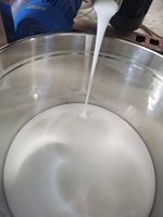 Cuve de mélange homogénéisante sous vide à fond rotatif avec système indépendant pour la fabrication de pâtes cosmétiques en usine de soins de la peau