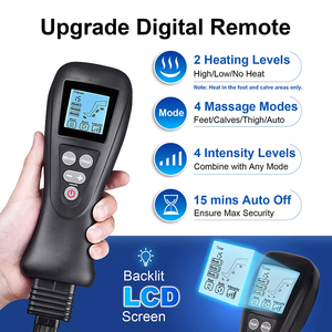 Mesin pijat kaki penuh, pemanas udara elektrik kain lembut 510K, sistem terapi untuk menghilangkan rasa sakit - Product Image 6