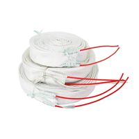 Personnalisé 20mm 30mm 40mm 50mm 220v Électrique Pipeline Chaleur Ceinture Fibre De Verre Câble Chauffant