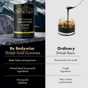 Gommose Dorate di Resina di Shilajit Himalayano Puro OEM da 3000mg per la Cura della Salute - Product Image 4