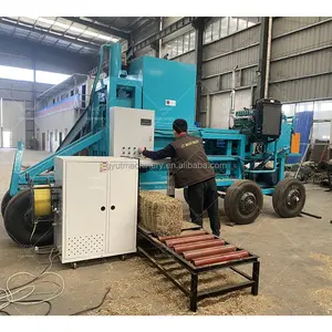 Square balers used to packing wood shavings leaf hay silage alfalfa compress baler machine Manufacture Sale