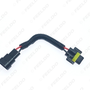 Tự động bóng đèn Đèn ổ cắm <span class=keywords><strong>Adapter</strong></span> 9005/<span class=keywords><strong>9006</strong></span>/9012 nữ để H11 nam <span class=keywords><strong>LED</strong></span> HID Đèn pha hệ thống dây điện cáp nối cắm - Product Image 4