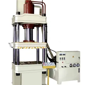سعر YW32-400 طن أربعة عمود الفرامل الوسادة ماكينة ماكينة الضغط الهيدروليكي