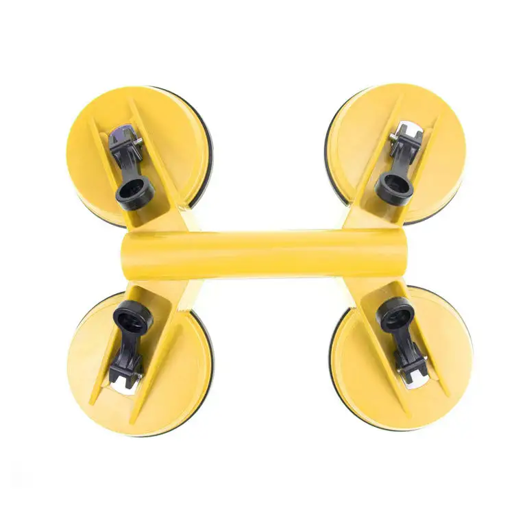 Loktar Industrial Rubber Suction Cups Suction Four Cup Vacuum Glass Lifter Glass Sucker