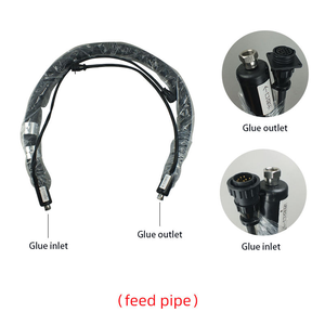 Công suất lớn 5L tự động và bán tự động nóng chảy keo pha chế máy 220V với PLC cho hướng dẫn Sử dụng phun - Product Image 6