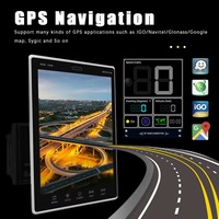 Autoradio universel Android Auto 9,5 pouces 2 Din Écran tactile HD WIFI BT FM GPS Stéréo pour voiture Mirror Link Carplay