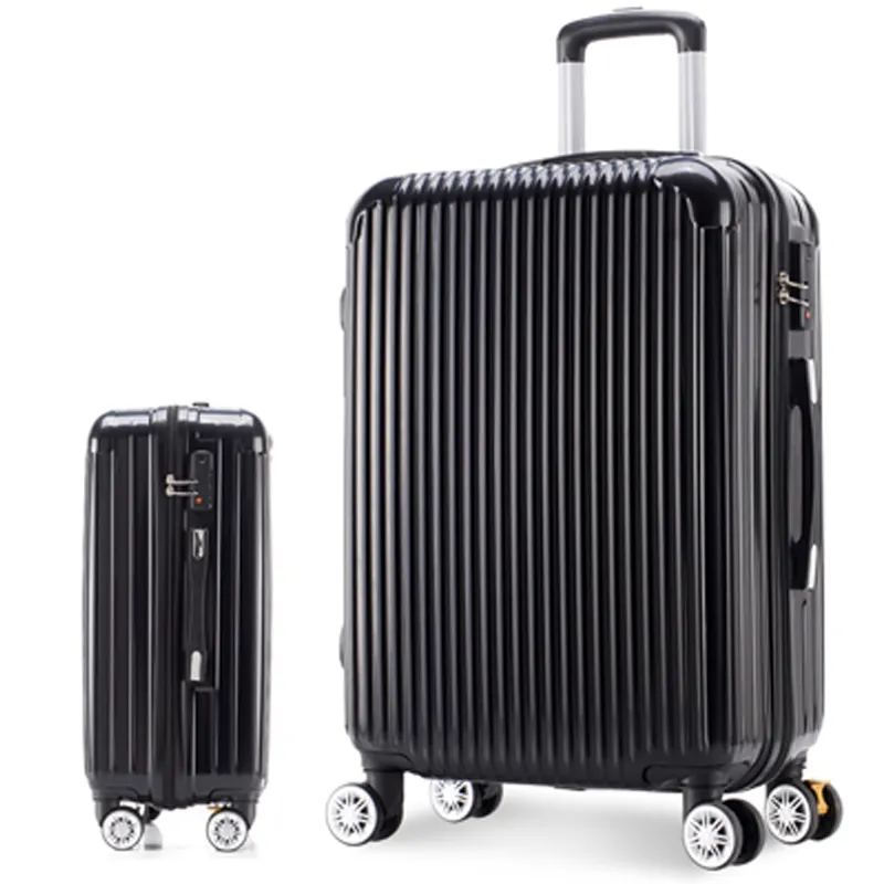 High quality ABS zipper travel luggage waterproof custom logo trolley case low MOQ portable hard shell safety carry on suitcase