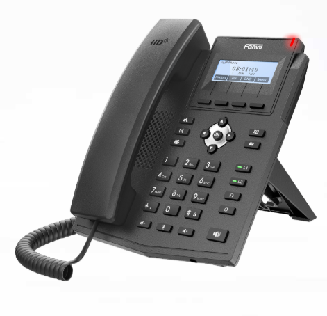 New Fanvil X1S Entry-level SIP IP Phone 2 SIP Lines Backlight LCD Dual 100M Ethernet HD Voice Desktop Wall Mount Office Phone