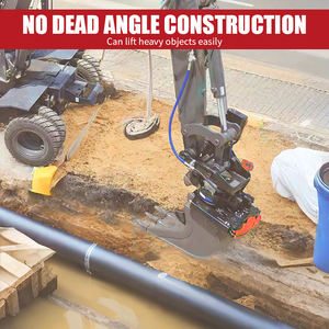 מחפר החובה לתפוס דלי 360 להעיף & שינוי מהיר הידראולי פרק כף היד 5T-7t המתאים - Product Image 4