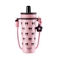 Botol Air Vakum Isolasi Stainless Steel 316 Baru Kapasitas Besar 6-12 Jam Performa Termal Desain Stylish Happy Puppy