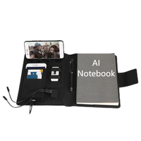 Bloc de Notas Electrónico Ecológico para Negocios, Tecnología Inteligente con IA, 70 Horas de Grabación, para Regalo Ejecutivo, Logotipo Personalizable