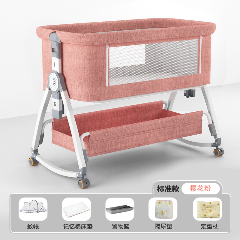 Polvo Morandi + colchón + cesta de almacenamiento + mosquitero