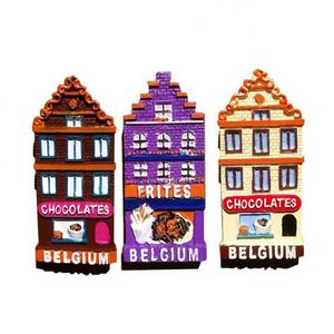 Imán de Resina de Alta Calidad para Refrigerador, Recuerdo de Antuérpia, Adhesivo Magnético para Refrigerador - Product Image 1
