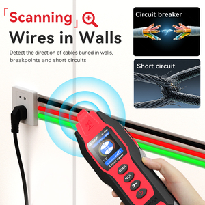 Localisateur de câbles souterrains, multimètre, testeur de tension AC/DC, traceur de fils avec batterie au lithium NF-8301 - Product Image 6