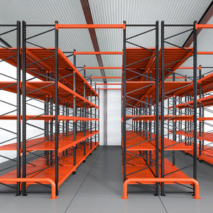 Heavy Duty Boltless Rivet Étagère En Acier Étagère Rack De Stockage De Fer Étagères Empilables Étagères En Métal pour Garage Entrepôt Industriel - Product Image 1