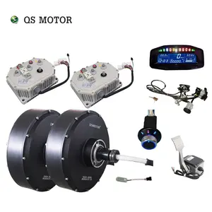 QSMOTOR 260 5000W 72V 90kph 2wd Dual Hub Motor mit KLS7245H Controller Kits für elektrische ATV Car Anzug mehr als 12 Zoll Reifen