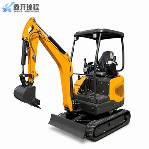 Excavadora de cadenas de 1350 kg, miniexcavadora hidráulica para proyectos de construcción, paisajismo, jardinería y agricultura, venta al por mayor - Product Image 1