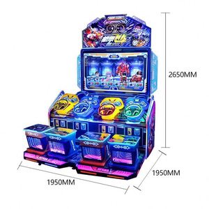 Máquina Simuladora de Carreras Interactiva para 4 Jugadores, Juego de Conducción para Niños en Interiores, Centro Comercial, Parque de Aventuras Educativo - Product Image 4