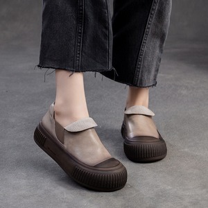 Zapatillas Deportivas de Una Pieza Estilo Vintage 2026, Zapatos Casuales Cómodos para Mujer con Aplicación de Color Sencillo - Product Image 3