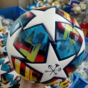 Factory Custom Soccer Football Footy Training Ball Size 5 PU Indoor Match League Futbol Outdoor Football For Men Women