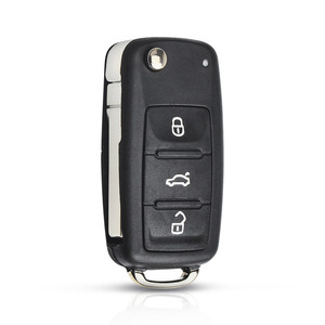 Chìa Khóa Xe vỏ lật chìa khóa với ánh sáng dẫn cho <span class=keywords><strong>VW</strong></span> Golf <span class=keywords><strong>Jetta</strong></span> Polo Scirocco TIGUAN TOURAN xe phụ kiện chính - Product Image 1