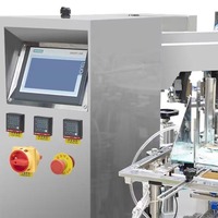 Machine d'emballage automatique de biscuits de gaufrette de prix usine