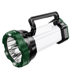 Handheld Searchlight Led <b>Rechargeable</b> Battery 18650 High Power Portable Outdoor Lighting - Product Image 1