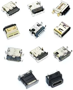 24 pin tc שקע usb מחבר סוג c מחברים נקבה