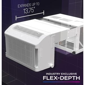 Aire Acondicionado de Ventana Profile ClearView Inverter, 12200 BTU, Refrigeración Eficiente Energéticamente para 550 Pies Cuadrados, Blanco, Refrigerante R-32, 115V - Product Image 4
