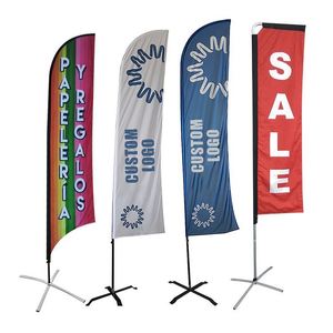 Base para Bandera de Playa a Precio de Fábrica, Publicidad Comercial, Bandera de Playa Tipo P Personalizada para Promoción - Product Image 1