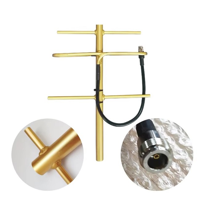 Outdoor Long Range 6 Elements Omni Aluminum Alloy Directional FM TV Antena Yagi WIFI 400-470MHz 10dbi UHF Yagi Antenna