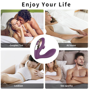 Vibrateur à succion BANSEY personnalisé à 10 vitesses, forme ergonomique en U, double stimulation, masturbateur féminin - Product Image 4