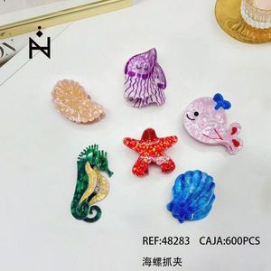 Fermagli per capelli a forma di conchiglia 600 pezzi Ref48283 Accessori per bambini a tema oceano - Product Image 3