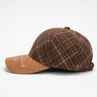 Gorro de Fieltro de Lana de Lujo de Nuevo Diseño, Gorra de Béisbol para Mujer, Gorra de Pico de Pato con Hebilla de Alta Calidad para Hombre, para Protección Solar al Aire Libre, Informal