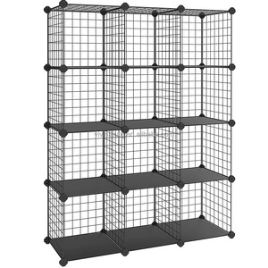 Metal Wire Modular DIY Storage Shelf <strong>Wardrobe</strong> <strong>Unit</strong> - Product Image 6