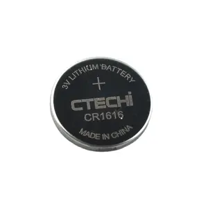 CTECHi 3V 50mAh Lithium CR1616 LIMNO2 button coin cell battery