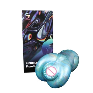 GEEBA Coupe de masturbation pour hommes en silicone souple, modèle inversé de coyote animal fantastique simulé - Product Image 4