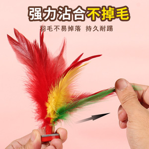 Volante de Bádminton Autonomy con Plumas de Colores, Plástico Resistente, para Prácticas Deportivas en Interiores, para Estudiantes y Competiciones - Product Image 4
