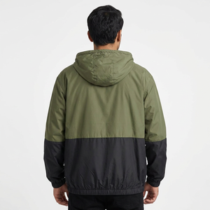 <b>Men's</b> Custom Logo Windbreaker <b>Waterproof</b> Rain <b>Jacket</b> with Stand Collar for <b>Winter</b> Sports Training Fashionable Sports <b>Jacket</b> - Product Image 1