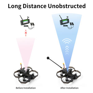 Wing fly Albatross Albatross V2 SMA FPV Crossing machine 5.8G Image transmission antenne modèle d'avion - Product Image 6