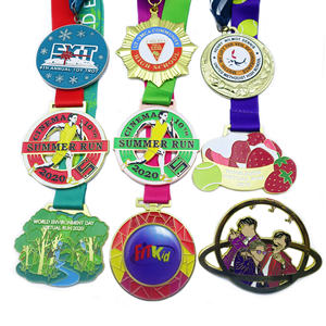 Vente en gros, médaille en métal personnalisée, Marathon, course, Baseball, Taekwondo, Foot Ball, médaille - Product Image 1